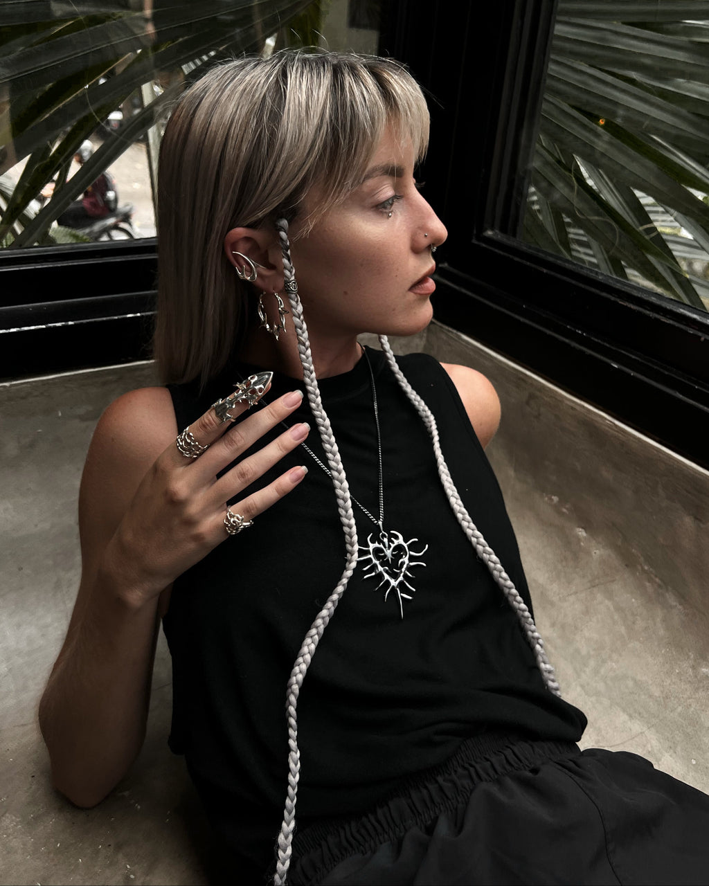 Thorn Heart | Necklace with boil