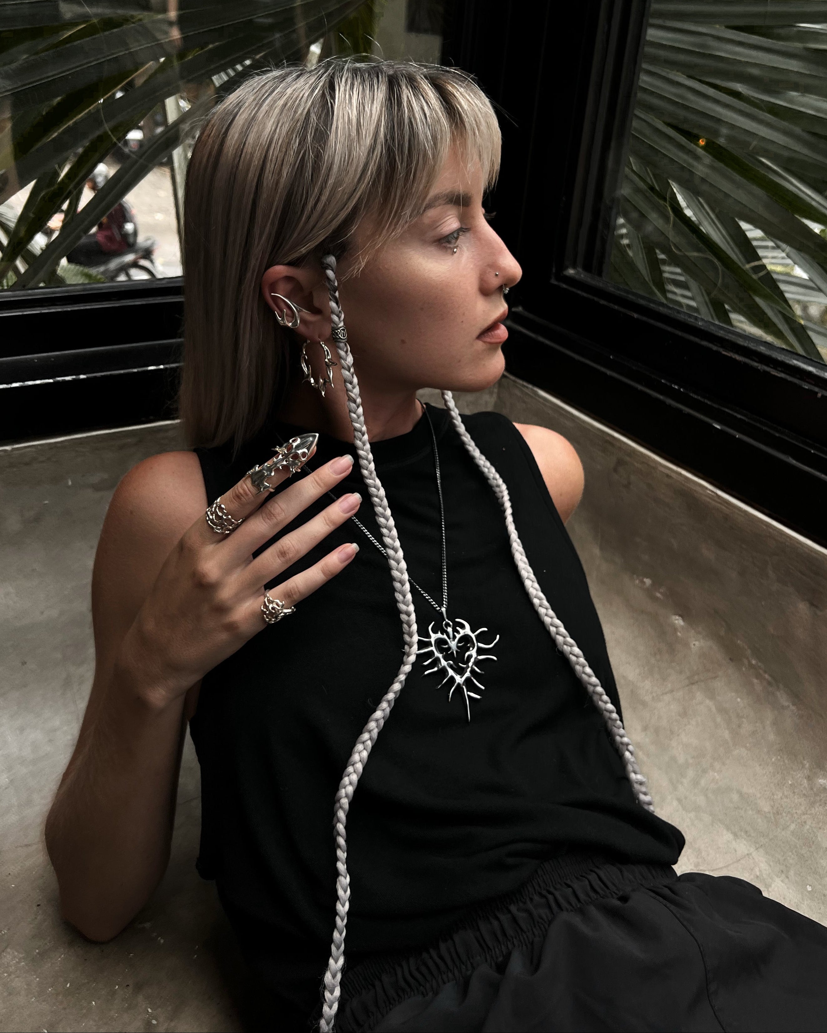 Thorn Heart | Necklace with boil